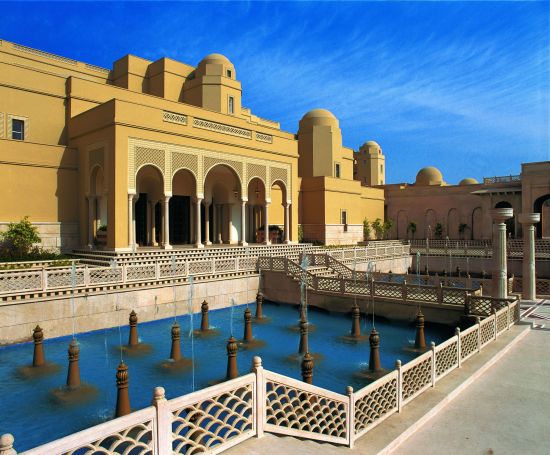The Oberoi Amarvilas in Agra:  Entrance