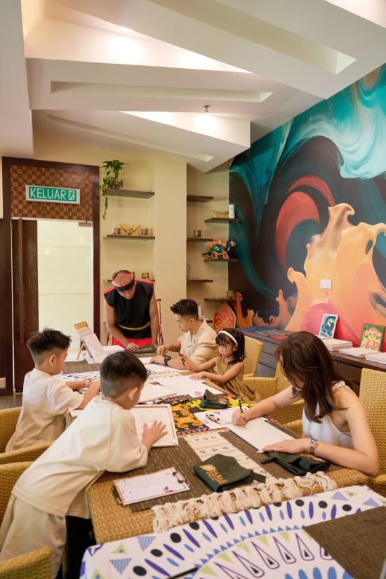 Shangri-La Rasa Ria à Kota Kinabalu:  Batik Canting