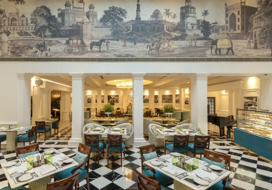 The Claridges à Delhi:  Lutyens Deli