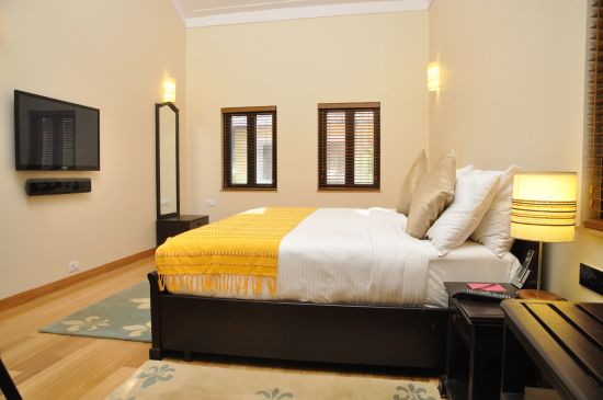 Casa De Goa Boutique Resort:  Villa | Bed Room