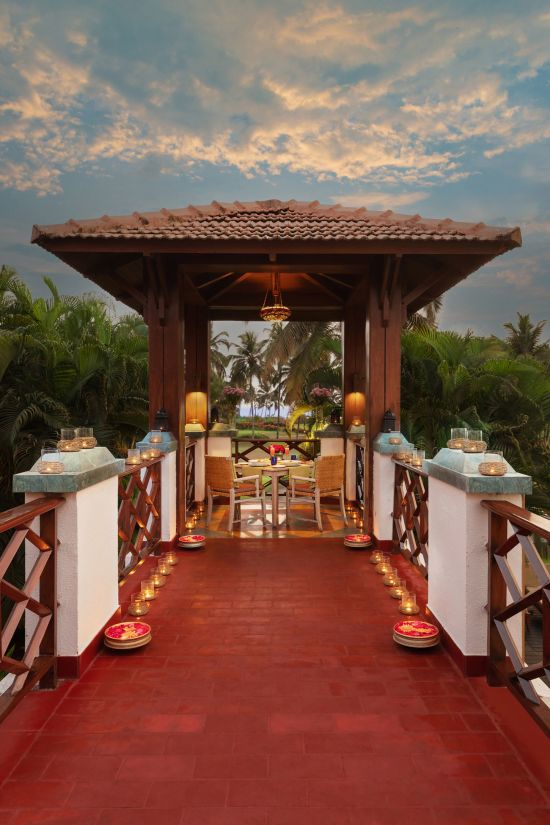 ITC Grand Goa Resort & Spa:  Romantic Dinner