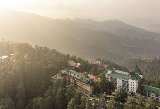 The Oberoi Cecil à Shimla:  Aerial View