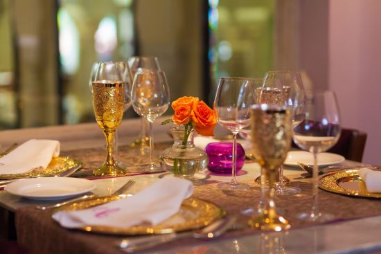 Jai Mahal Palace à Jaipur:  Cinnamon Indian Speciality Fine Dining