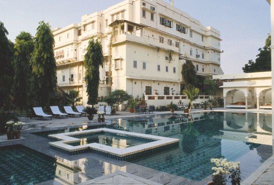 Samode Haveli in Jaipur: pool: 