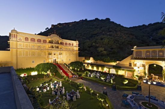 Samode Palace à Jaipur:  Night Shot