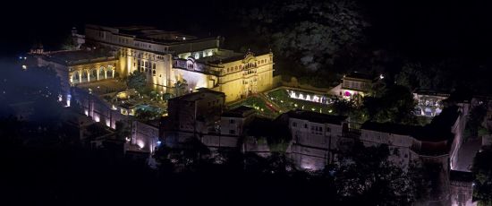 Samode Palace à Jaipur:  opinion: Night View of Palace