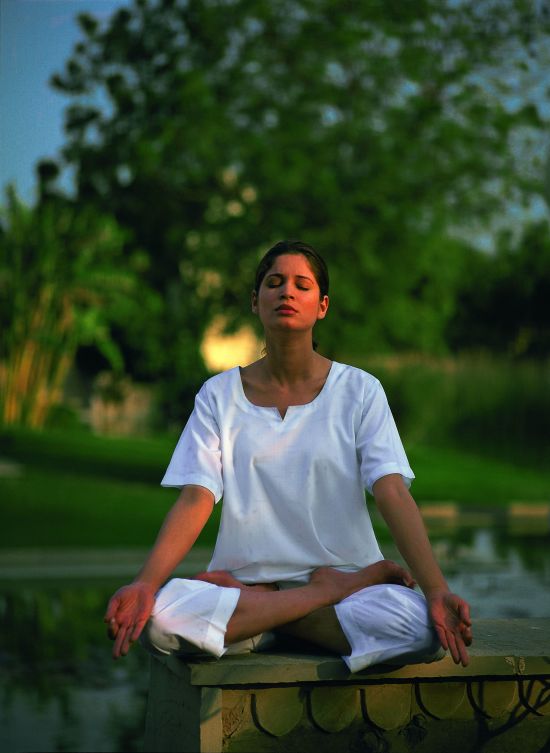 The Oberoi Rajvilas à Jaipur:  Yoga