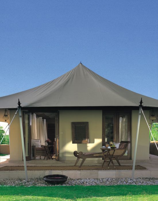 The Oberoi Rajvilas à Jaipur:  Luxury Tent