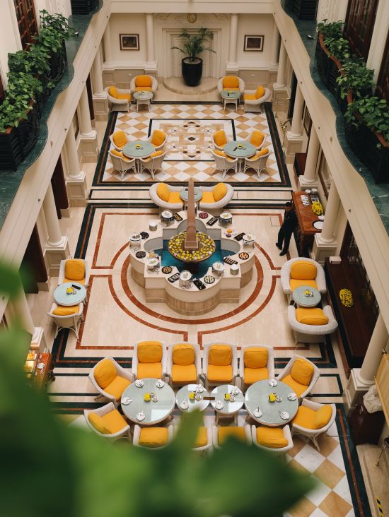 The Imperial New Delhi: The Atrium - Tea Lounge