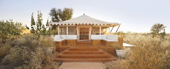 SUJÁN The Serai in Wüste Thar:  Luxury Tent