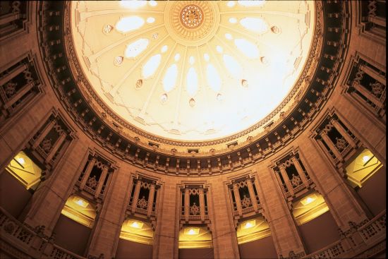 Umaid Bhawan Palace à Jodhpur:  Rotunda Dome
