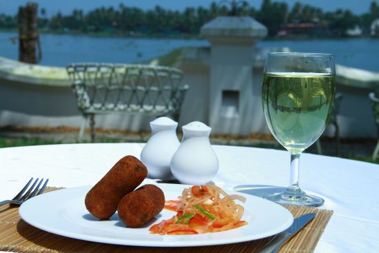 Brunton Boatyard à Kochi:  Anglo Indian Beef cutlet