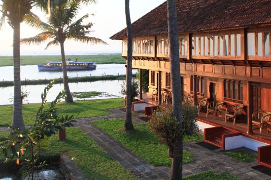 Coconut Lagoon in Kumarakom: Garden