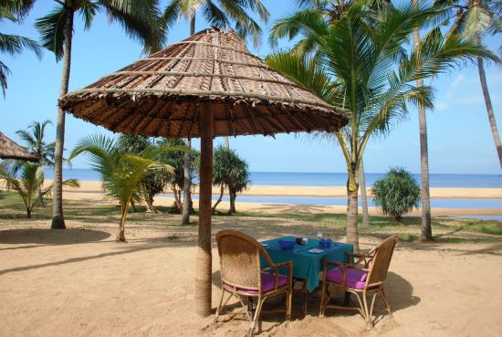 Neeleshwar Hermitage:  Beach