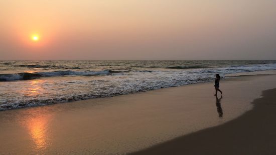 Neeleshwar Hermitage:  Sunset at The Hermitage