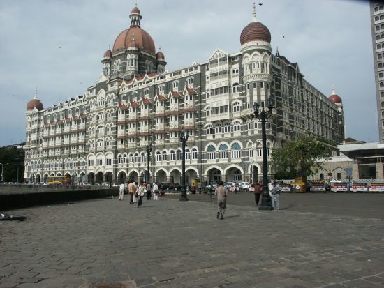 The Taj Mahal Palace in Mumbai: exterior: 
