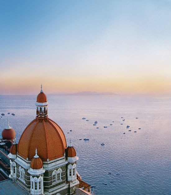 The Taj Mahal Palace in Mumbai:  Dome