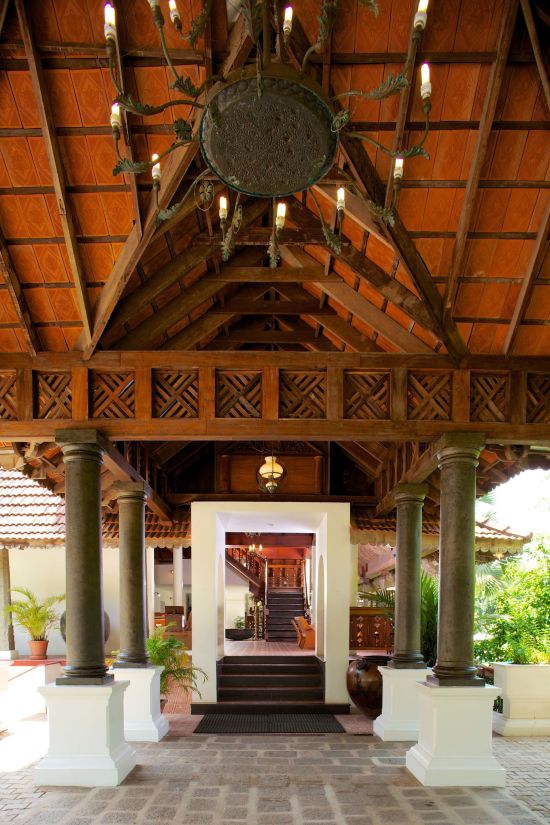 The Travancore Heritage à Kovalam: Lobby