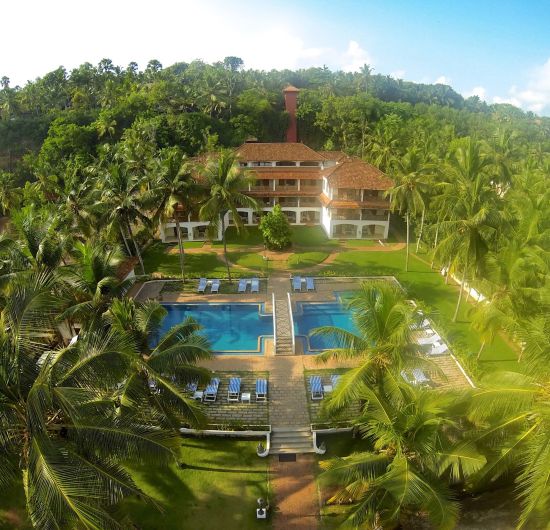 The Travancore Heritage à Kovalam: Beach Grove | Airial View