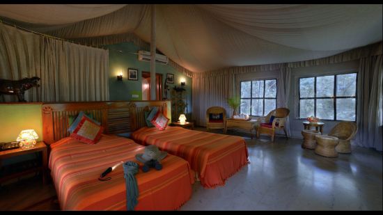 Pench Jungle Camp:  Luxury Tent