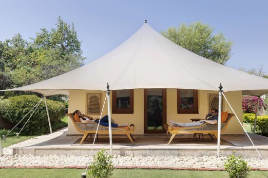 The Oberoi Vanyavilas Wildlife Resort à Ranthambore:  Luxury Tent