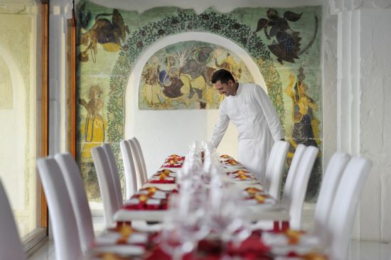 RAAS Devigarh in Udaipur:  The Restaurant