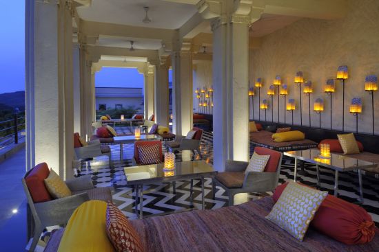 RAAS Devigarh in Udaipur:  The Bar-Terrace
