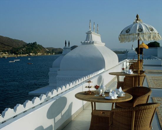Taj Lake Palace in Udaipur:  Bhairo Restaurant