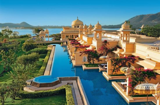 The Oberoi Udaivilas à Udaipur:  Premier Room with Semi Private Pool