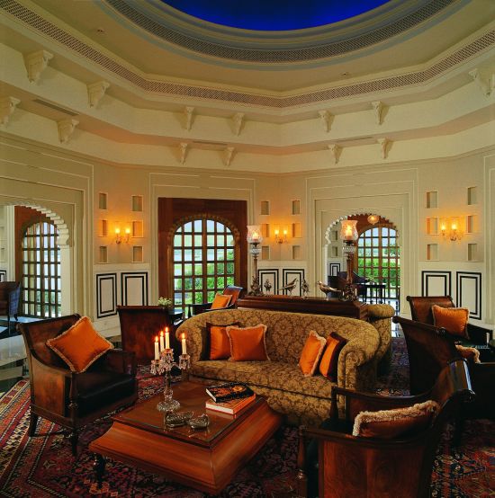 The Oberoi Udaivilas à Udaipur:  Lobby