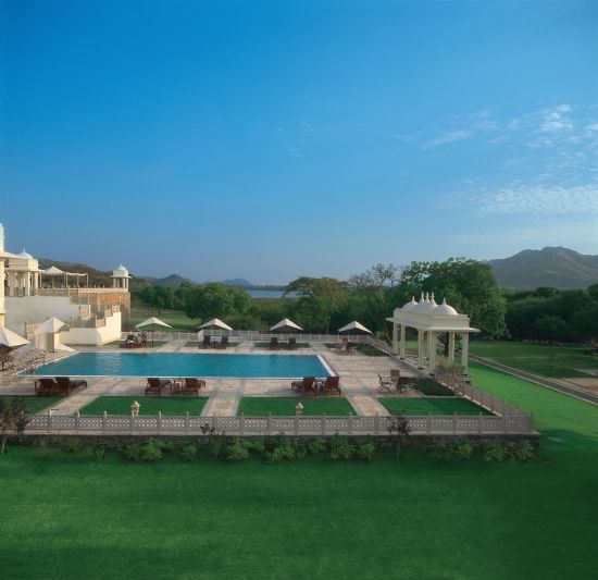Trident à Udaipur:  Pool