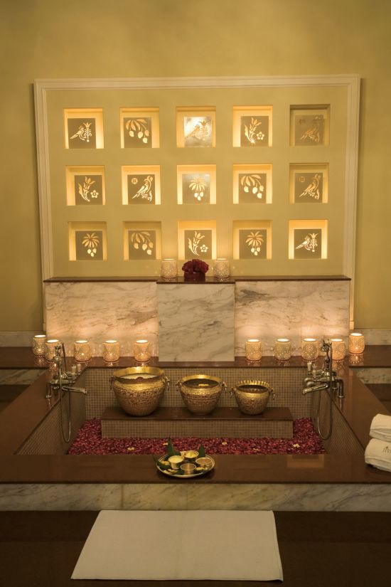 Taj Nadesar Palace à Varanasi: wellness: 