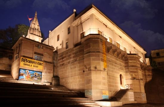 Suryauday Haveli in Varanasi: exterior: 