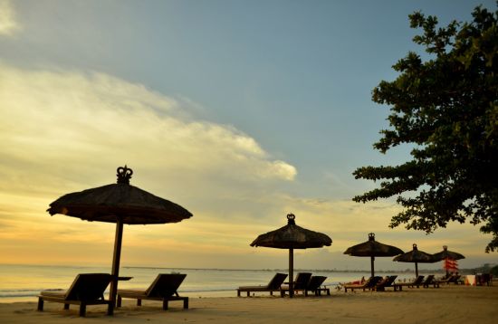 Jimbaran Puri, A Belmond Hotel in Südbali: beach: 