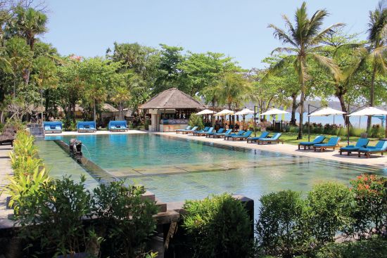Jimbaran Puri, A Belmond Hotel in Südbali:  Pool