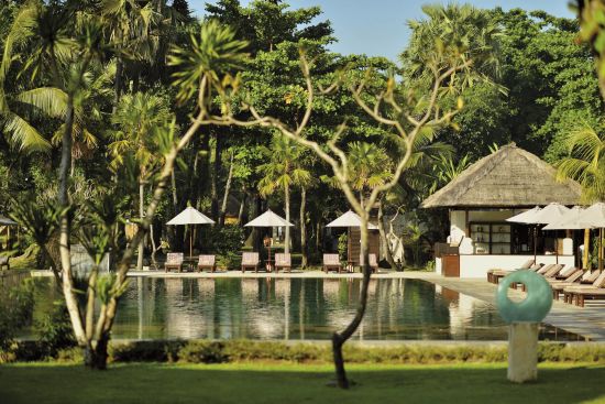 Jimbaran Puri, A Belmond Hotel in Südbali:  Pool