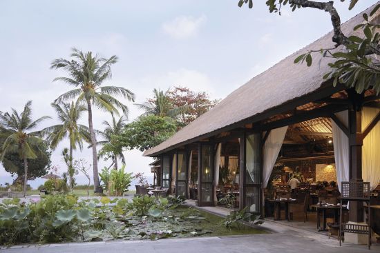 Jimbaran Puri, A Belmond Hotel in Südbali:  Restaurant