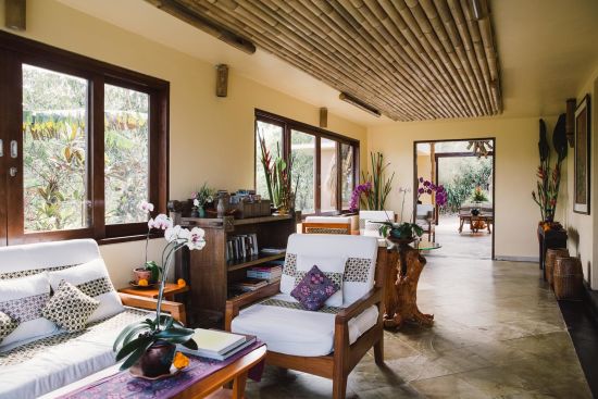 Munduk Moding Plantation Nature Resort à Nord de Bali:  Lobby