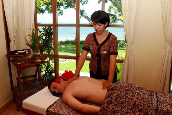 Puri Dajuma Beach Eco-Resort & Spa à Nord de Bali:  Spa