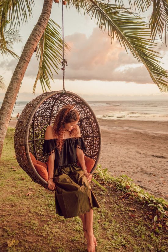 Puri Dajuma Beach Eco-Resort & Spa à Nord de Bali:  Garden