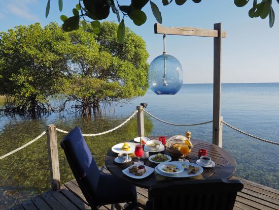 The Menjangan à Nord de Bali:  Pantai Restaurant