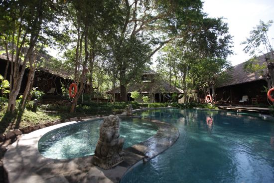 The Menjangan à Nord de Bali:  Monsoon Lodge Pool