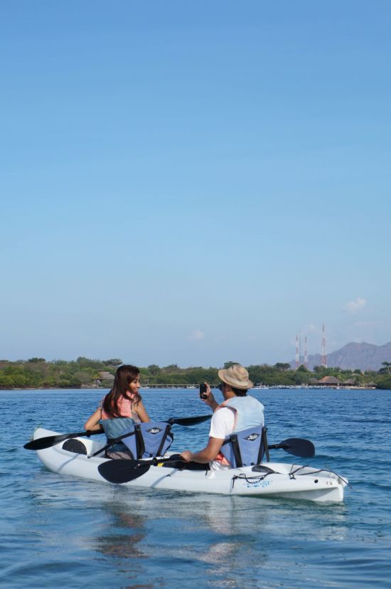 The Menjangan à Nord de Bali:  Kayaking