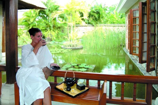The Oberoi Beach Resort, Bali in Südbali:  Wellness