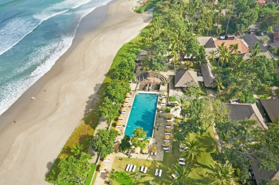The Oberoi Beach Resort, Bali in Südbali:  Aerial View
