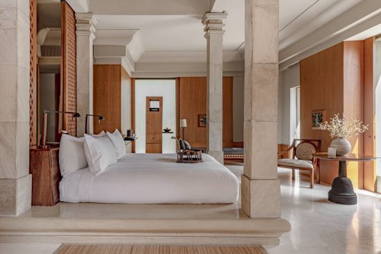 Amanjiwo in Yogyakarta:  Garden Suite | Bedroom