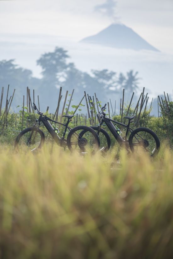 Amanjiwo in Yogyakarta:  bike ride