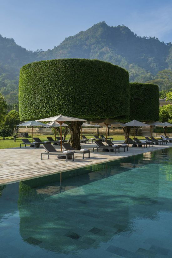 Amanjiwo in Yogyakarta:  Pool