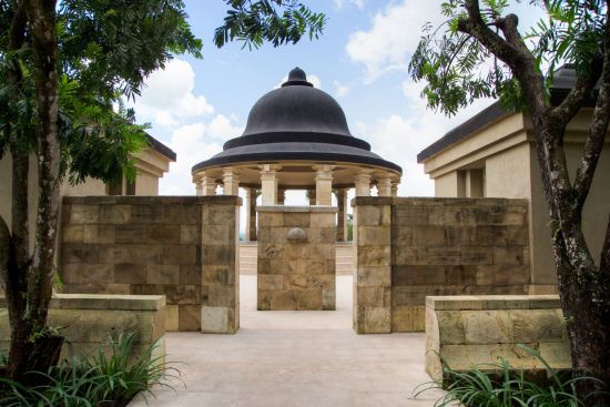 Amanjiwo in Yogyakarta:  Dalem Jiwo Entrance