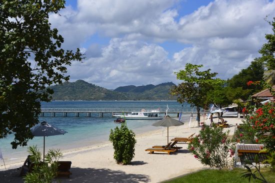 Cocotinos Sekotong in Lombok:  Beach